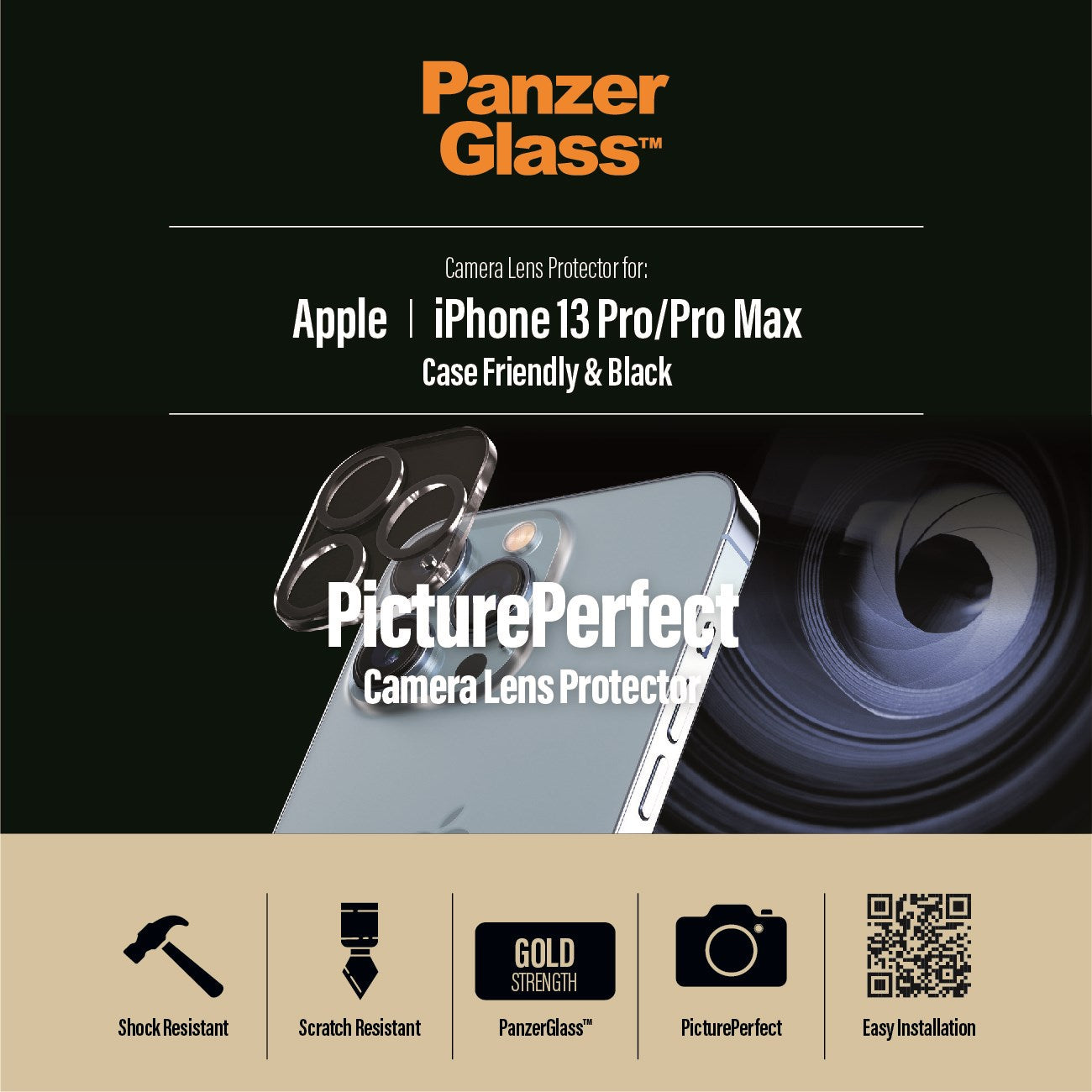 PanzerGlass® PicturePerfect Camera Lens Protector iPhone 13 Pro | 13 Pro Max